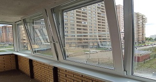 Остекление балкона Мелеуз цена от 9677 руб. м/п. за 49 часов